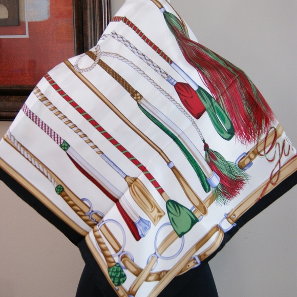 Gucci Equestrian Silk Scarf Wrap - Picture 3 of 8